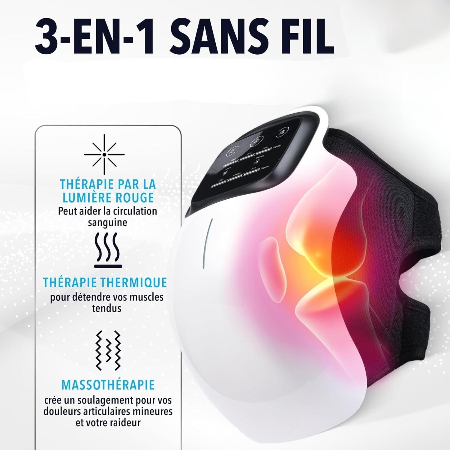 Masseur de genou sans fil nouvelle génération